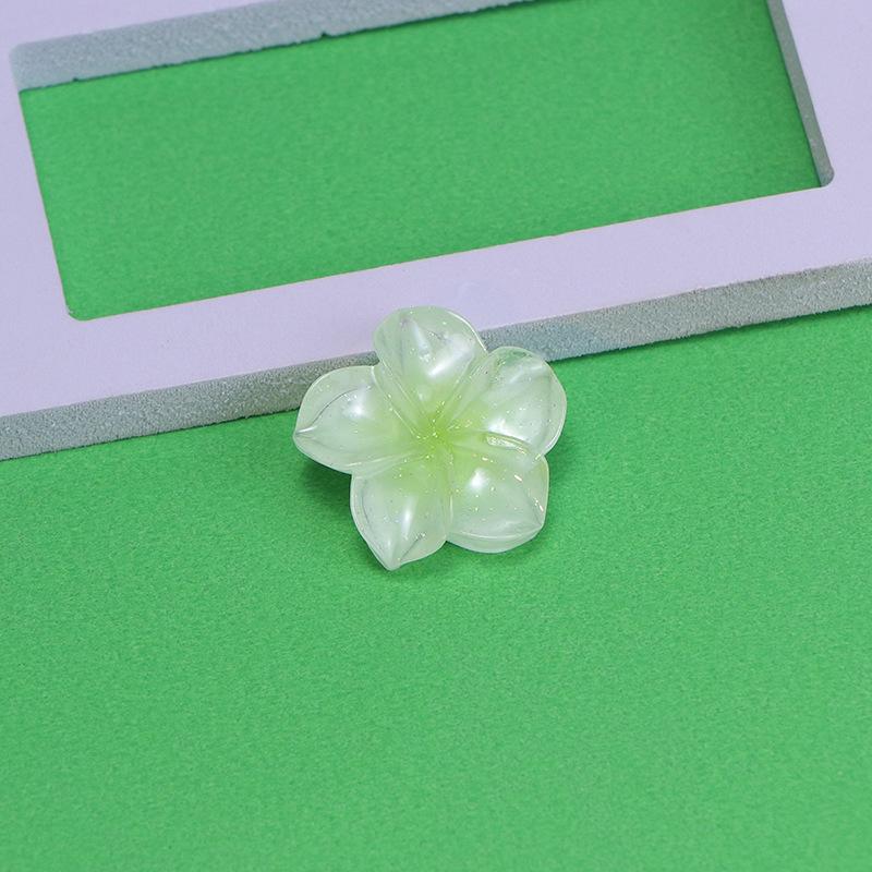 Plumeria Cartoon Resin DIY Accessory Parts for Handmade Crafts