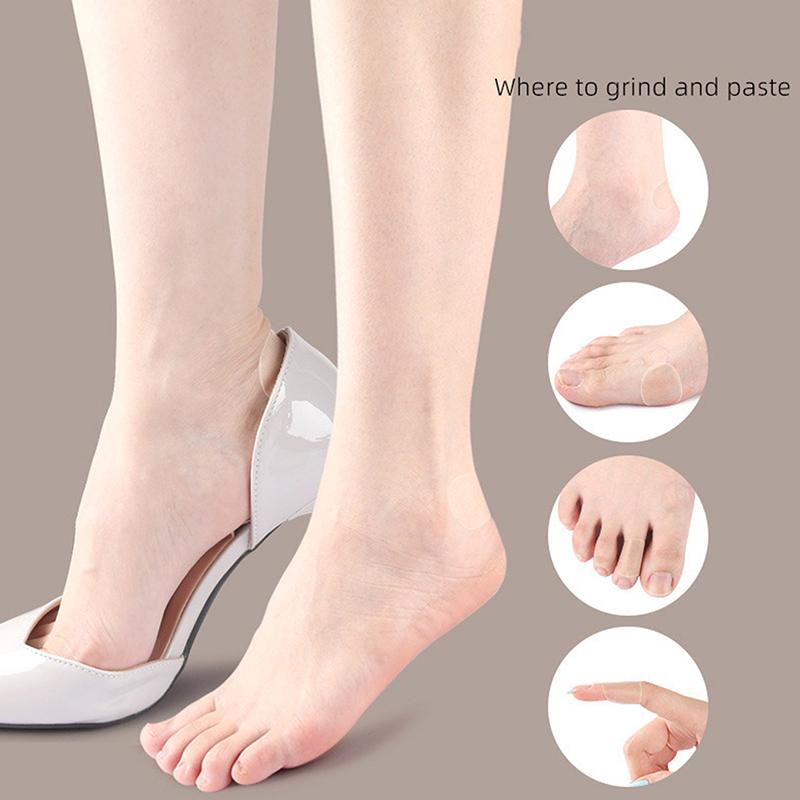 Anti-Wear Foot Patches Sample Women Men Invisible Gel Heel Protector Care Adhesive Patch Stickers Cushion Foot Care Tool