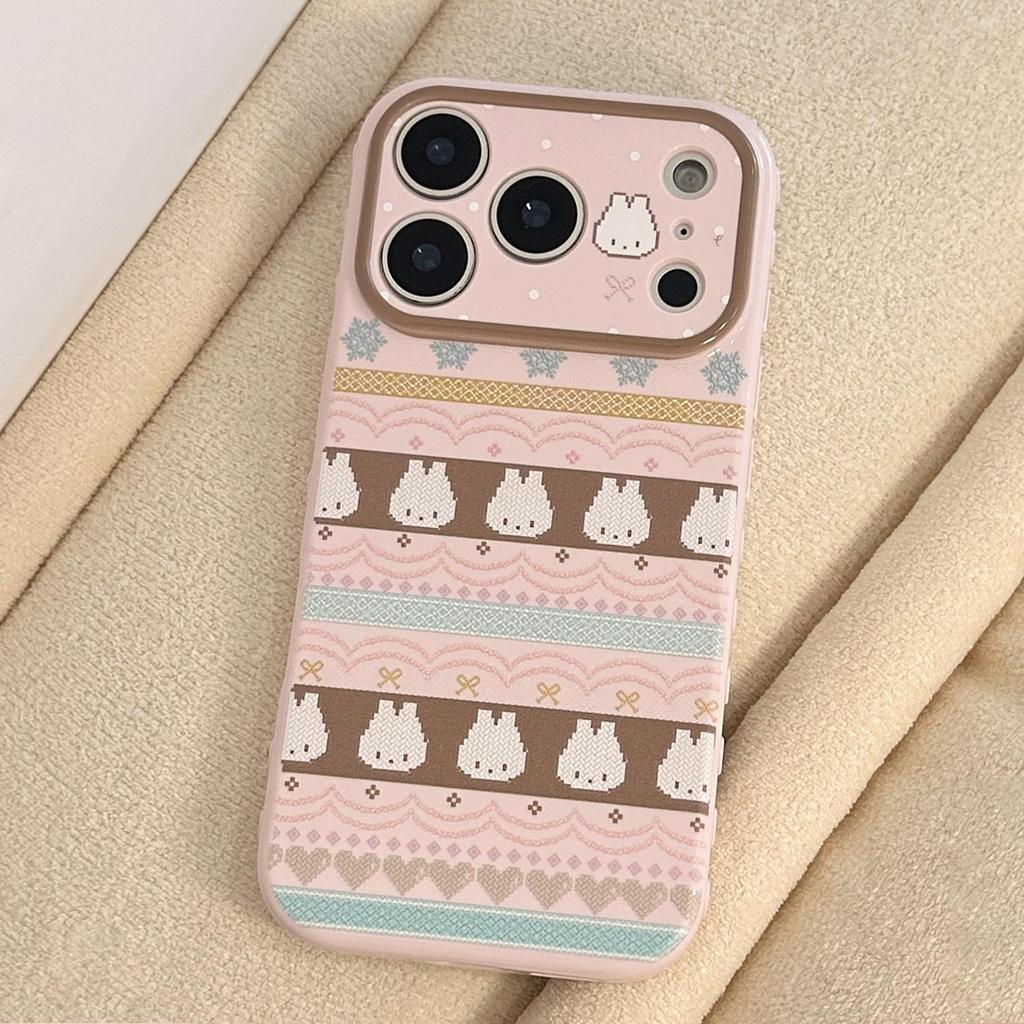 Cute Rabbit Phone Case for iPhone 17 and iPhone 17 Pro Max