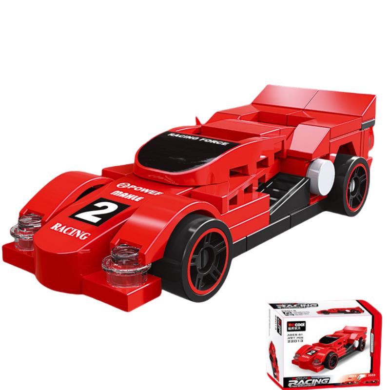 DIY Racing Auto Bus Engineering Fahrzeug Krankenwagen Zurückziehen Modell Bausteine Ziegel Spielzeug Kinder Jungen Kompatibel Mit