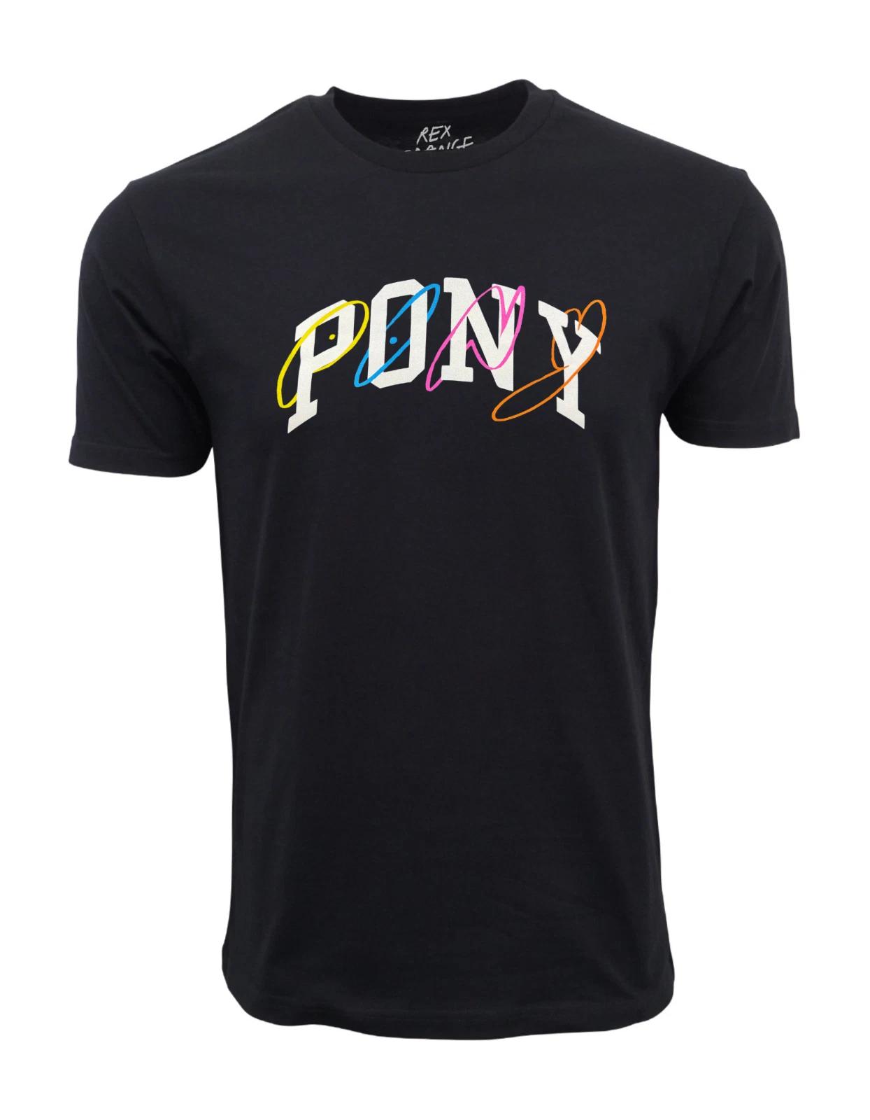 Unisex Adult Casual Graphic Rex Orange Coty Merch Pony T shirt T-Shirt M