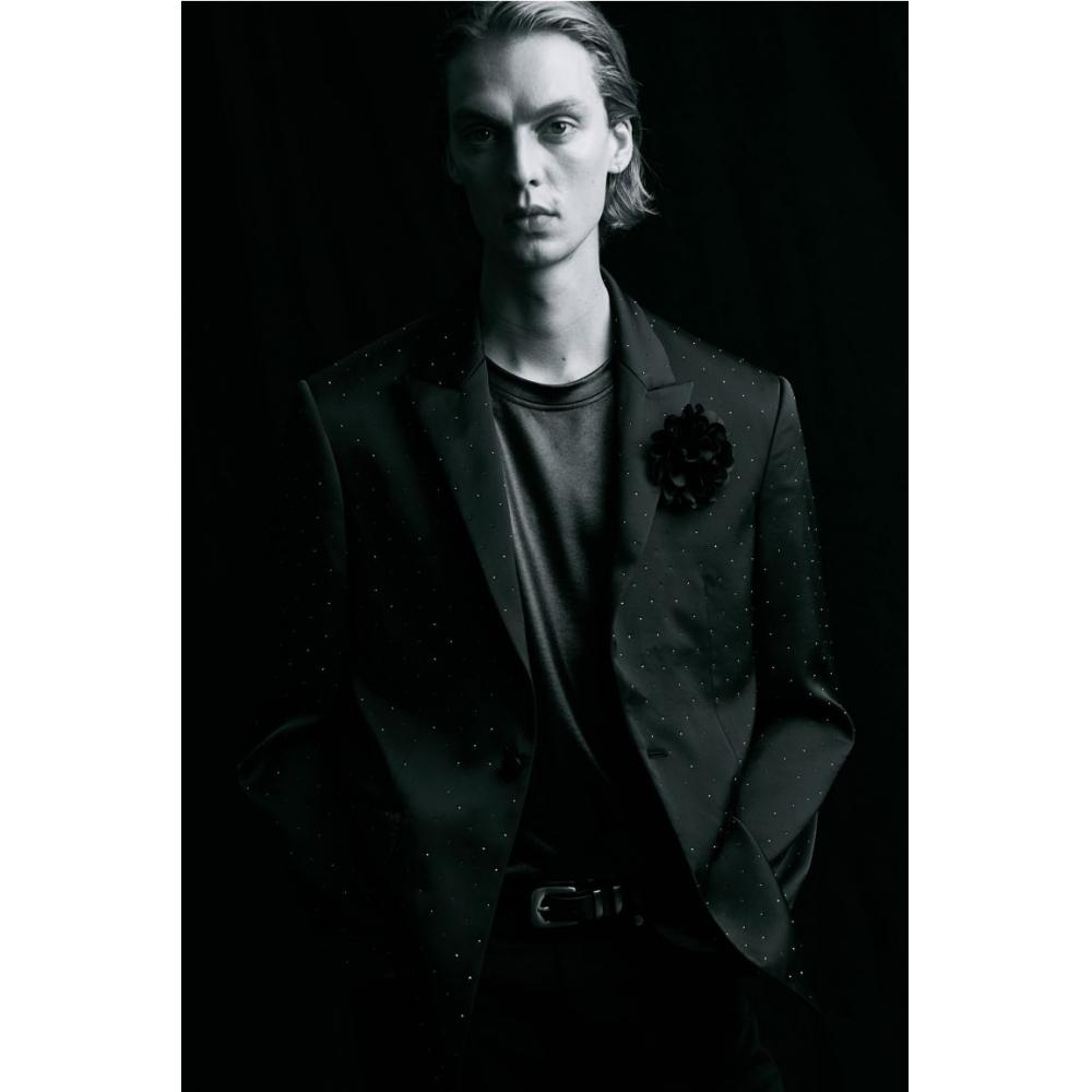 Футболка HM Loose Fit Satin — фото 4