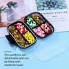 Travel Pill Organizer Weekly Duallock Portable Case 7 Large Compartments Sealed Medicine Container Vitaminfish Oilsupplement