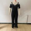 Women's Wish Wide Leg Jumpsuit Waist-closed Jumpsuit Printed Dress