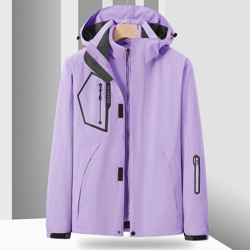 Unisex 3-in-1 Waterproof & Insulated Hiking Suit with Custom Logo