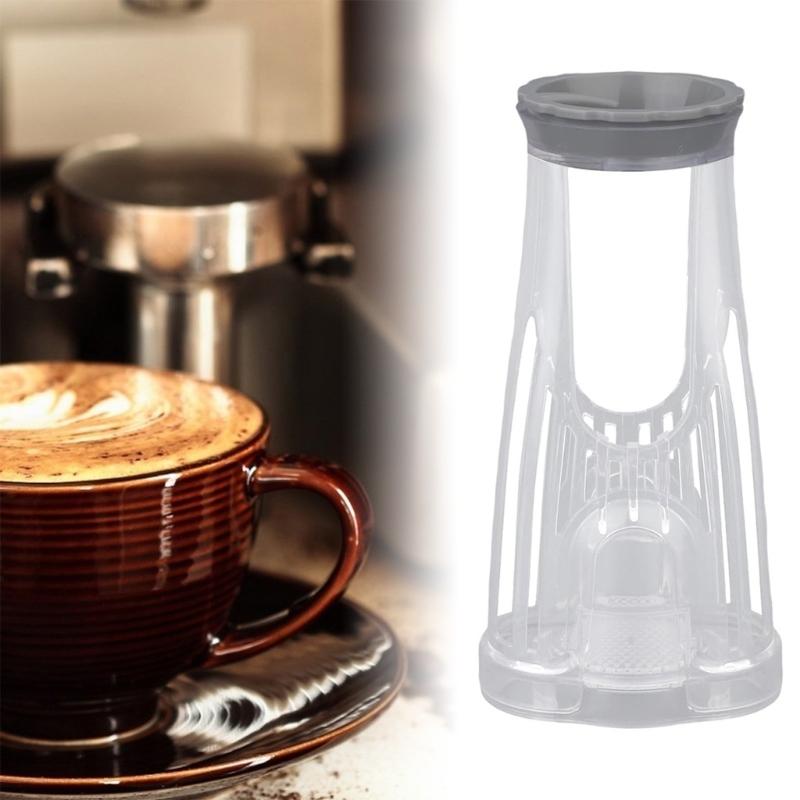 Short Coffee Machine Filter Basket Holder Heat Resistant Plastic Coffee Filter Bracket For Enhanced Brewing Efficiency