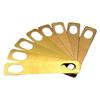TISHITA 8-Piece Guitar Neck Shim Set, 0.2mm, 0.5mm, and 1mm, for Guitar and Bass Necks, Musical Instrument Accessories