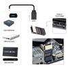 USB 2.0 9Pin / USB3.0 19Pin To Type-E A-Key Internal Adapter Desktop Motherboard Header To Front Panel USB C Extension Connector