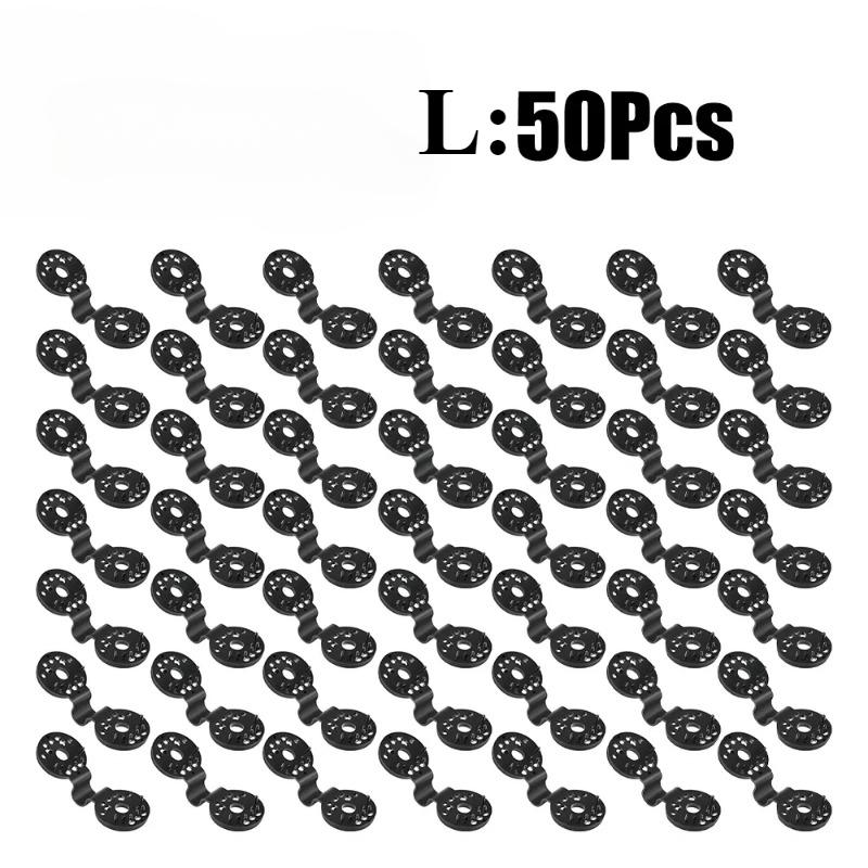 30-100pcs Shade Cloth Clips Heavy Duty Lock Grip Greenhouse Film Clip Hang Expand Instant Grommet Sunshade Net Fix Clips Tool