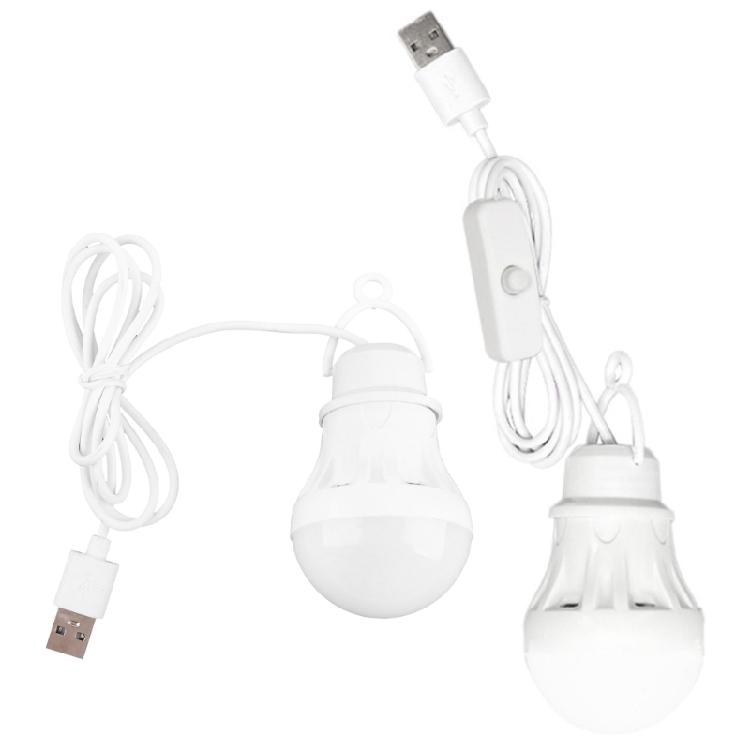 Student LED Lantern Portable Lamp Mini Bulb 5V USB Power Book LED Reading Light