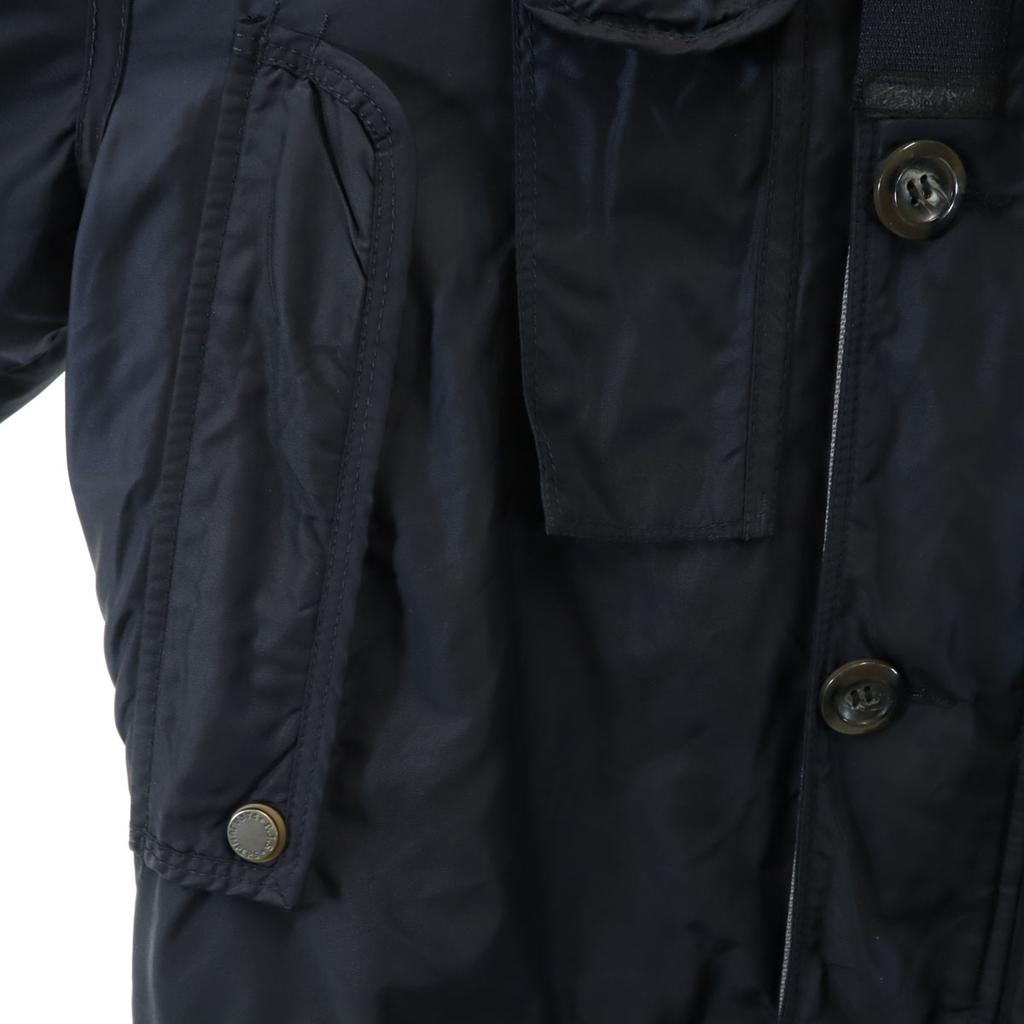 PARAJUMPERS Daunenmantel S Marineblau Mit Futter Herren Gebraucht