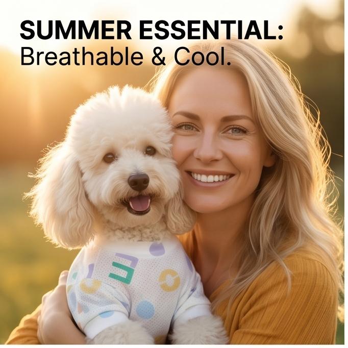 Soft Breathable Anti-shedding Cool Pet Vest Summer Thin Clothes For Small Dog Puppy Cat Kitten Daily Indoor Outdoor Wear XS-L Sizes