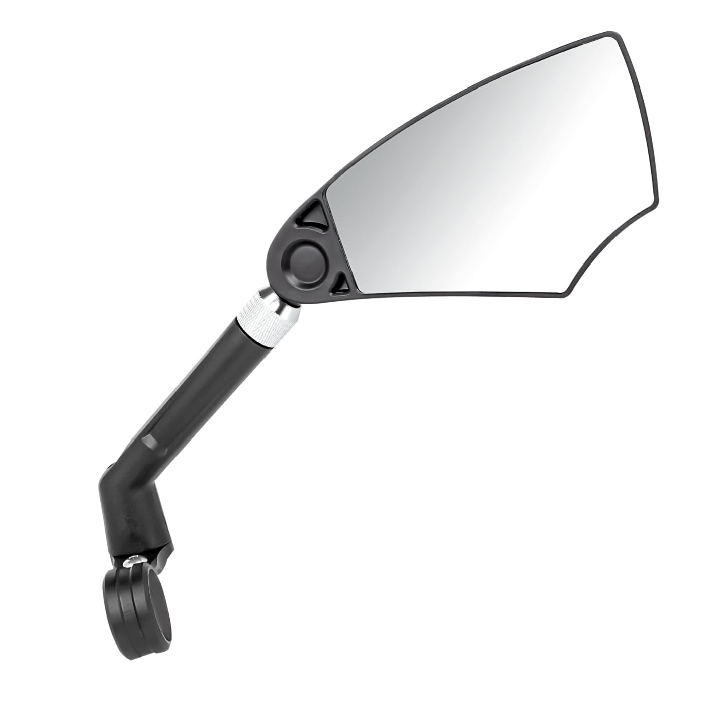 

GORIX Велосипедное зеркало заднего вида, длинное высокое заднее боковое, для кроссовых и горных электровелосипедов, Зеркало, Правое, [HD-видимость, вращение на 360°] Плоское, Вид, чёрный