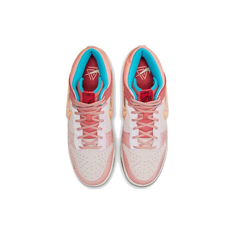 Nike Social Status X Dunk Mid Strawberry Milk Unisex Sneakers Pink Light-Soft-Pink Coconut-Milk DJ1173-600