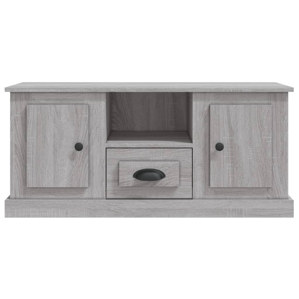 Vidaxl Szafka Pod Tv, Szary Dąb Sonoma, 100X35,5X45 Cm