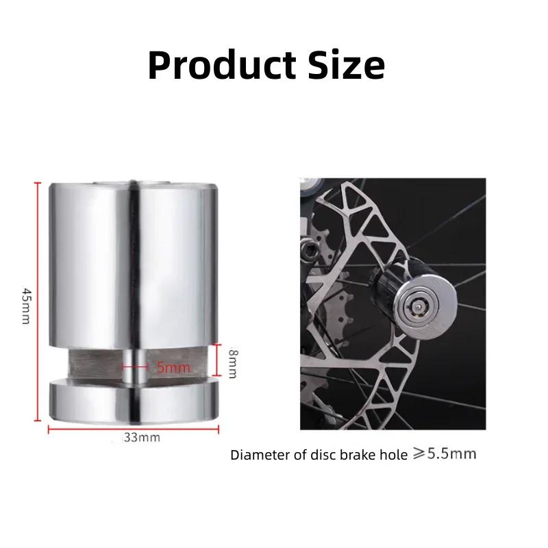 Motorcycle Disc Brake Lock Anti Theft Motorbike Security Anti-theft Wheel Bicycle Scooter Small Portable Lock Disk Locks