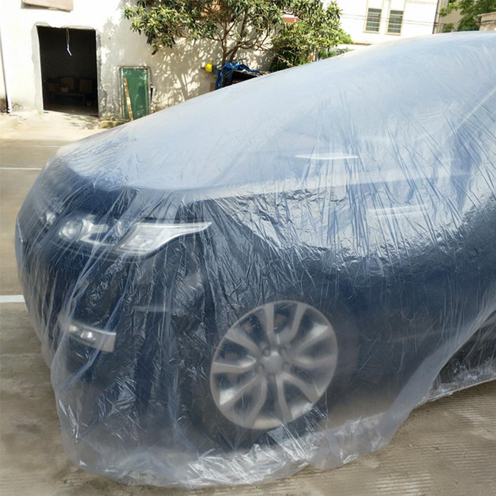 1Pcs Car Cover Outdoor Waterproof  Dust Rain Snow Resistant Protection Temporary Disposable