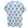 Jack Bunny!! Doraemon Collaboration Overall Handle Short Sleeve T-shirt M Women Used