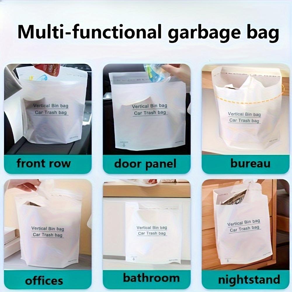 Car Trash Bags, Vomit Bags, Size 8.07 Inches X 9.84 Inches. These Bags Are Upgraded and Reinforced for Durability