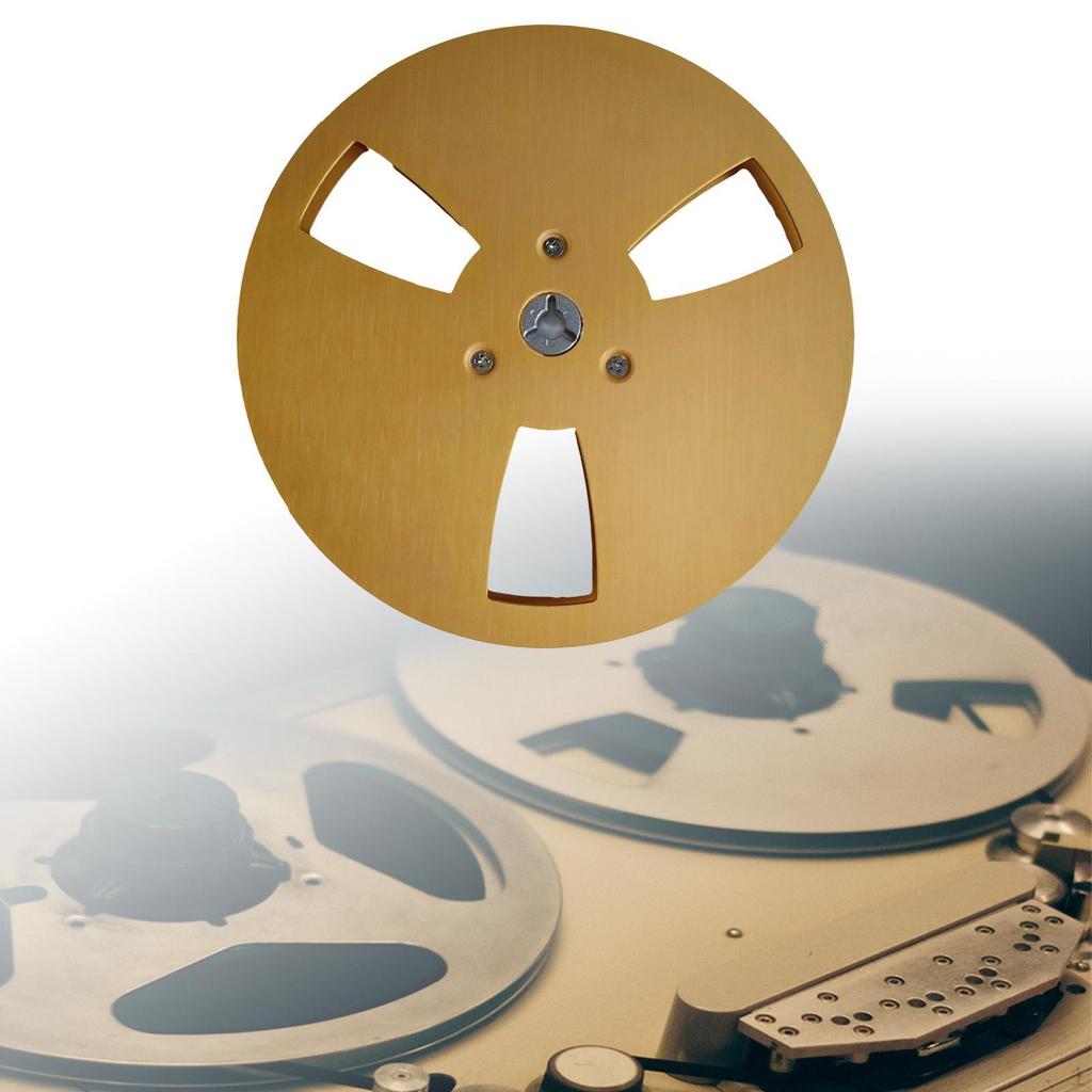 1/4 7 Inch Empty Reel Aluminum Accessories Lightweight Opening Machine Part Sturdy Open Sound