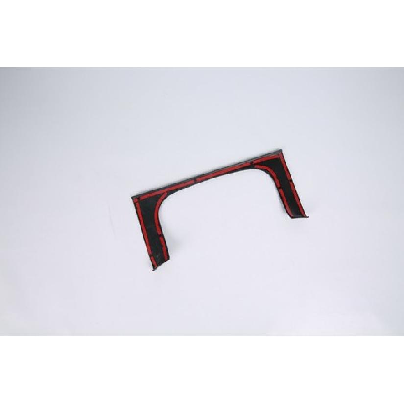 Carbon Fiber Dashboard Frame Cover Trim For Land Rover Range Rover Velar 18-23