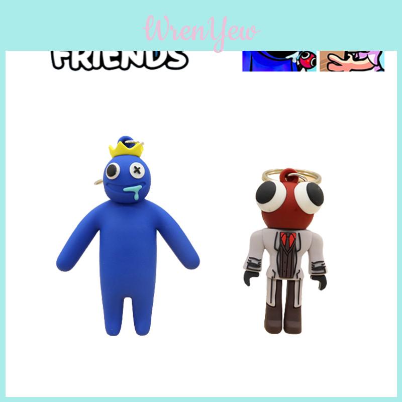 Vibrant Roblox Rainbow Friends Keychain Bag Pendant Toy For Kids Xmas Gifts