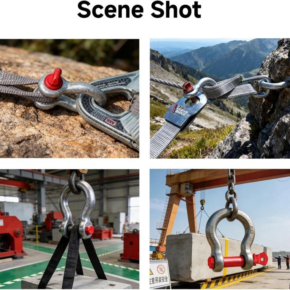3Ton Working Load Shackle Hitch Receiver Heavy Duty Tow Shackles Rigging Applications