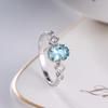 2025 Fashion Jewelry Ring Inlaid with Zircon Accessories Gift Simple Opening Ring Women's Ring
