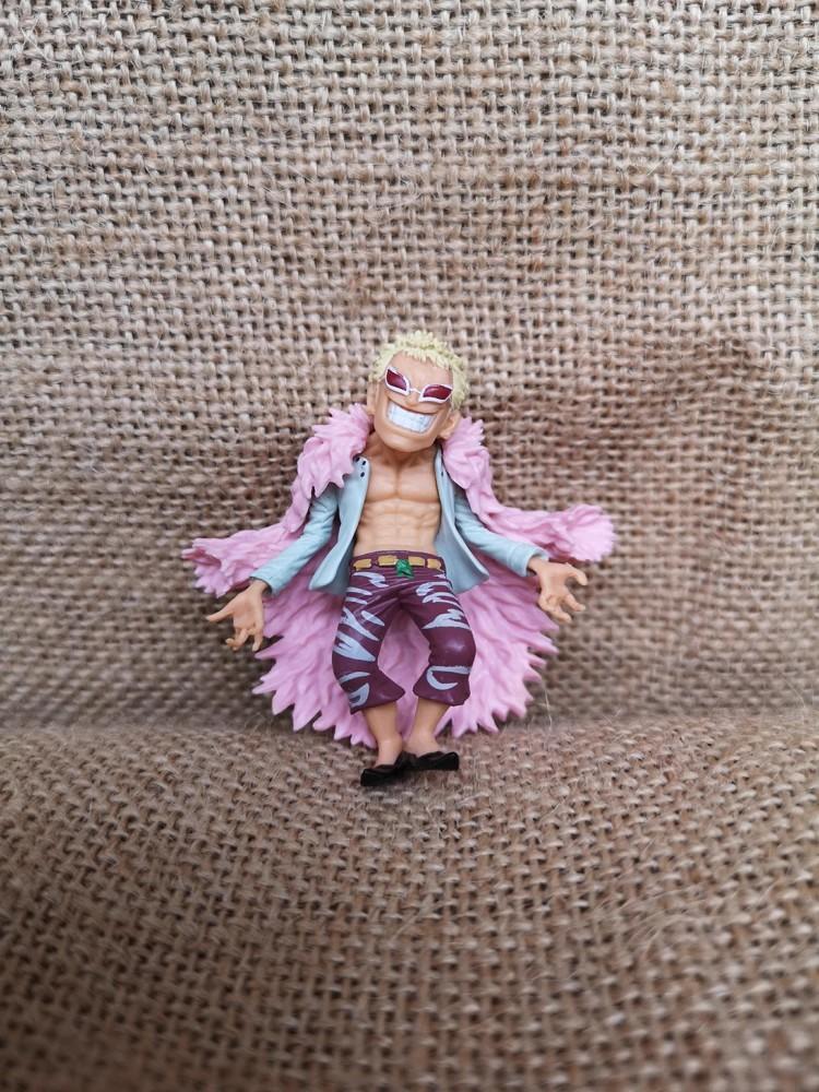 6Pcs Anime One Piece Grand Line Series Figures Shanks Dracule Mihawk Edward Newgate Gol·D·Roger Donquixote Doflamingo Kuzan Doll