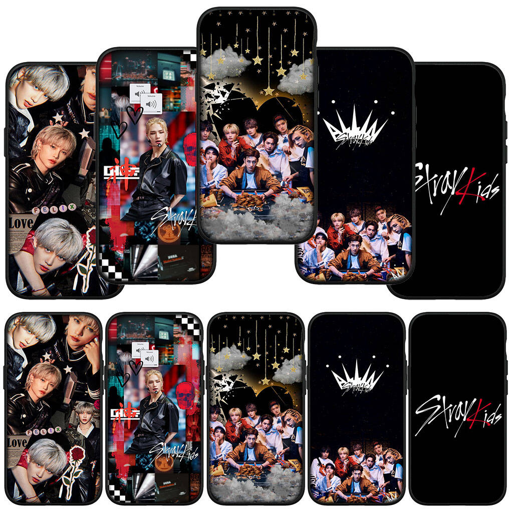 For iPhone 17 16 15 Xiaomi Poco F7 F8 X7 X6 C85 C75 C71 M8 Redmi Note 14 13 12 11 Pro Max 14C 13C 15C A3 A4 Phone Case Stray Kids Cover