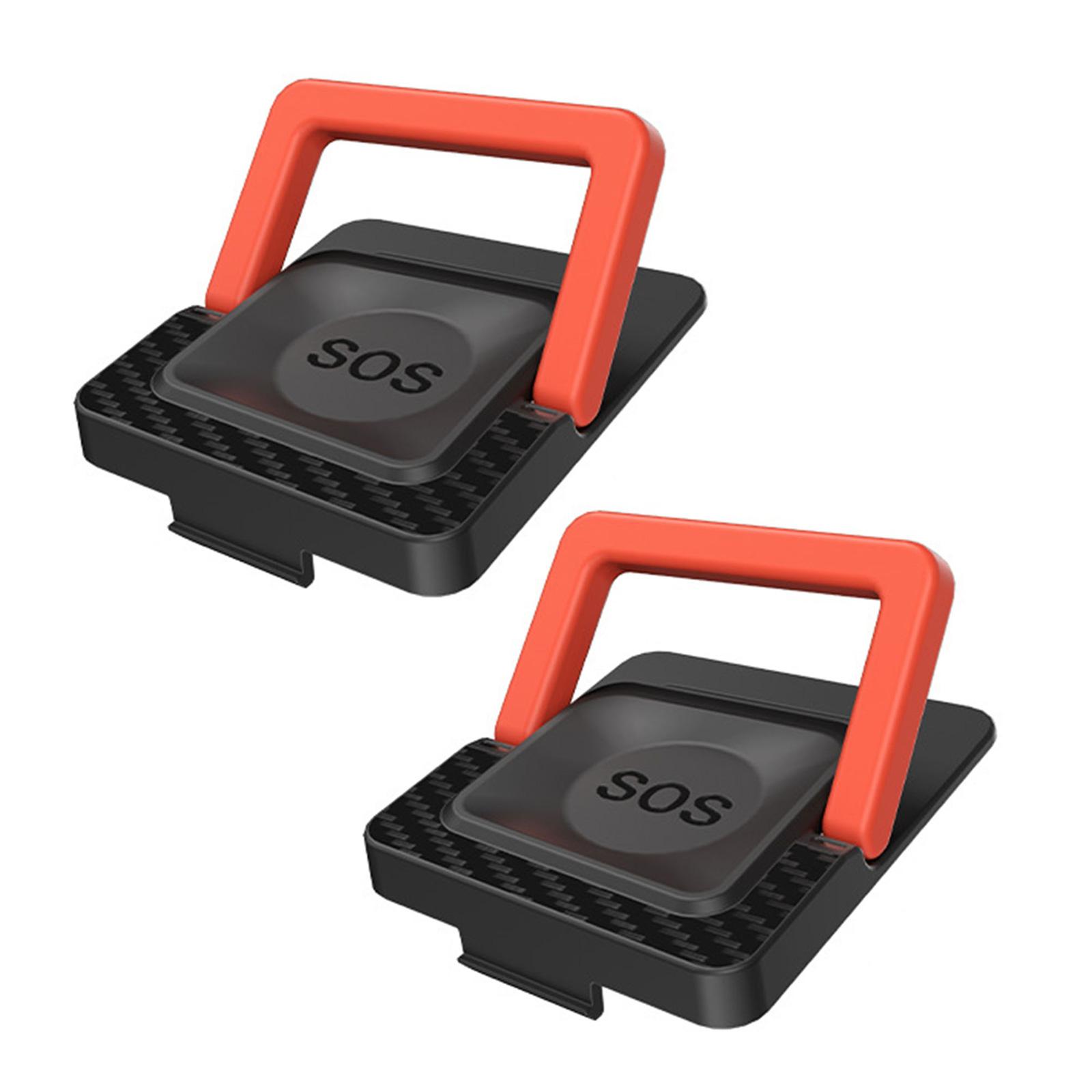 

Ручка аварийного открывания задней двери ABS Эффективная ручка задней двери Обеспечивает безопасность пассажиров Быстрая эвакуация для Model 3 красный/чёрный