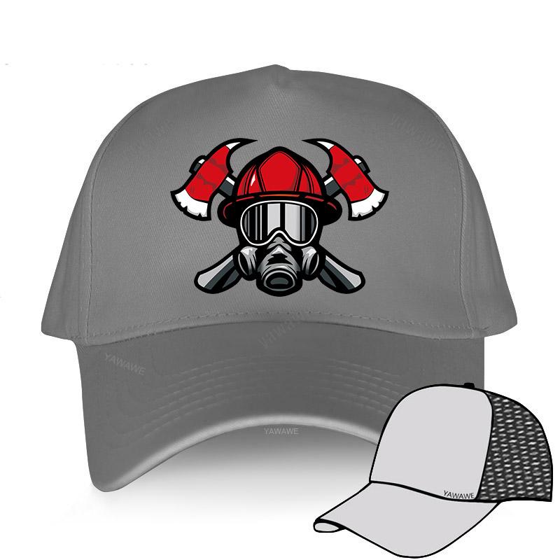 Pălărie unisex pentru femei Pălărie curbată din bumbac pentru departamentul de pompieri de salvare șapcă de baseball potrivită șapcă de soare unisex în aer liber șapcă sport reglabilă