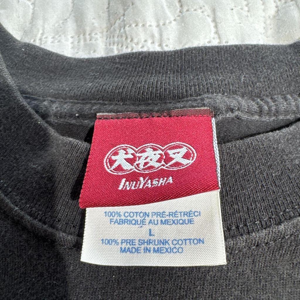 [USED] Rare 90s [Inuyasha] Vintage T-shirt, size L, used clothing