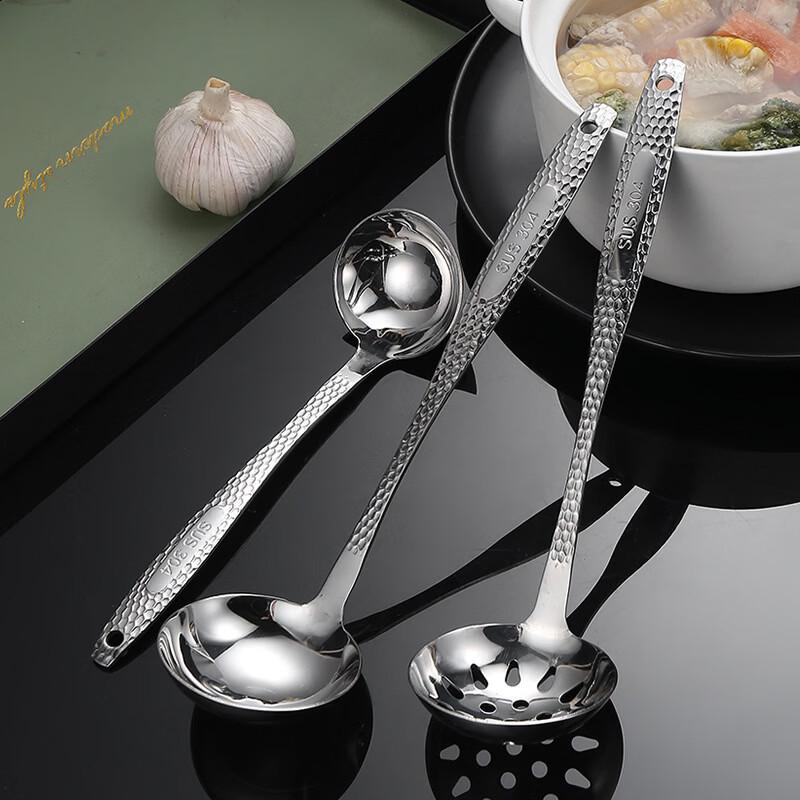 Zhi Shi Long Handle Stainless Steel Soup Ladle