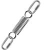 Stainless Steel 304 Suspension Spring for Chair/Hammock — 250 Kg Capacity, 360° Hook and Carabiners