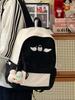 Schoolbag Japanese cute angel cat small backpack vitality sweet sister holiday travel shop gentle healing backpack