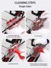 1pc Bicycle Chain Cleaner Mountain Road Bike Transparent Visualization Immersion Chain Cleaner Oil Pollution Cleaning Tool