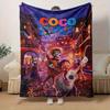 1pc,COCO Movie Poster Blanket Home Decor, Couch Throw, Outdoor, Gift for Fans, Coverlet Perfect for Bedroom, Living Room, Travel