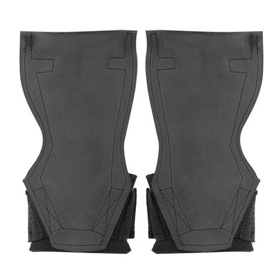 Gummi Anti-Rutsch Fitnesshandschuhe Griffe Klimmzugstange Training Langhantel Kurzhantel Gewichtheben Griffpolster(M )