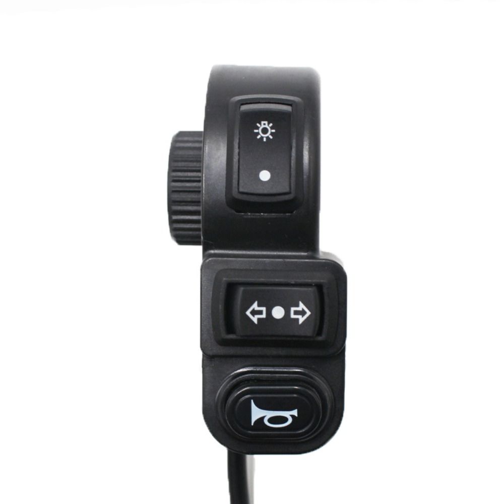 3 In1 Motorcycle Switch Universal Electric Vehicle Handlebar Switch For 22mm Handlebars
