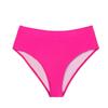 High-Waist Solid Color Bikini Swim Bottoms - Pure Desire Style