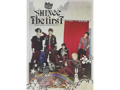 THE FIRST First Press Limited Edition SHINee CD+DVD+Booklet TOCT-28051 K-Pop NEW