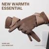 Handschuhe Damen Herbst und Winter Neu Samt Thermohandschuhe Kältefest Touchscreen Reiten Fahren Winddichte Handschuhe
