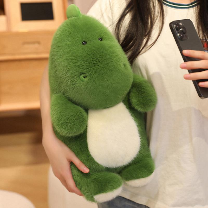40CM Adorable Animal Plush Toy FoxPuppyBlack CatDinosaurBeaver Plush Doll Fluffy Stuffed Animal Toy Home Sofa Decor Present