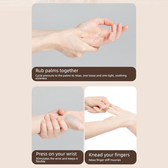 Hand Massager with Heat And Compression Cordless Hand Massager with 3 Massages 4 Temps 5 Compression for Arthritis Carpal Tunnel Gift for Women Men