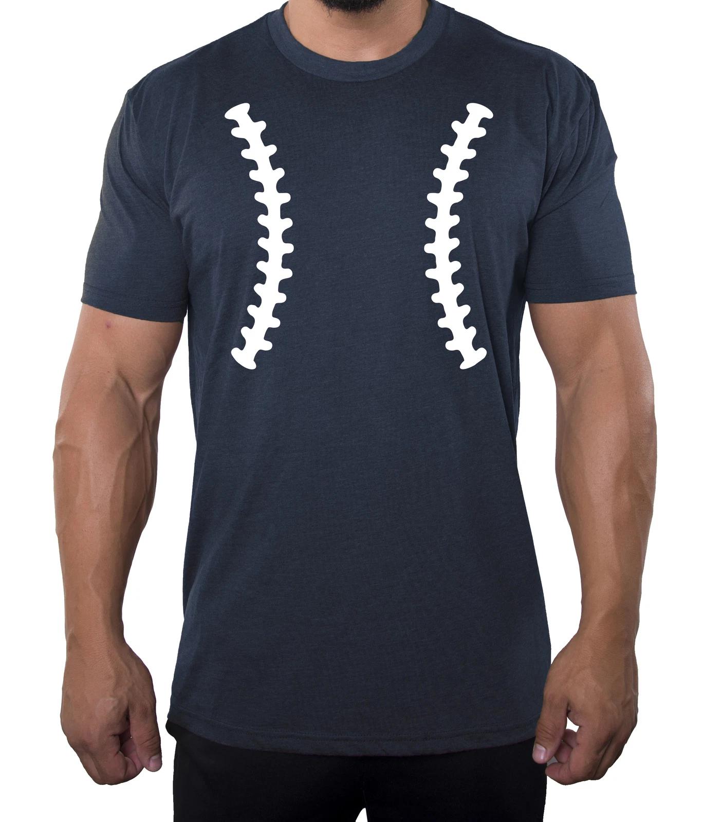 Baseball laces Shirt, Men s Baseball T-Shirts, Graphic Shirts M