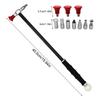 Body Hammer 11 Piece Dent Repair Tools Kit Car Dent Repair Hammer Car Body Hammer Long Handle For Car Body Leather Furniture