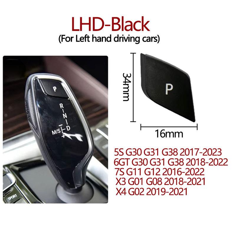 Car Gear Shifter Lever Auto Parking Letter P Button Cover For BMW 5 6 7 X3 X4 Series G30 G31 G32 G11 G12 G01 G02 61316817624