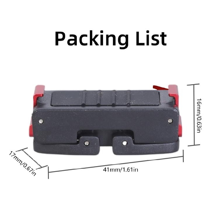 Aluminum Alloy Magnetic Quick Release Adapter for Action 5Pro Action Camera Stable Camera Attachment