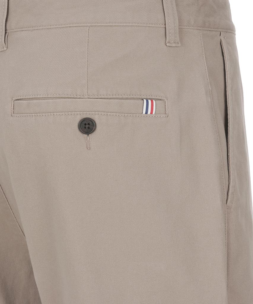 KULTE Brushed Tapered Spandex Chino Pants Beige